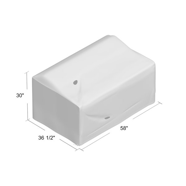 Arlmont & Co. Lined Patio Loveseat Cover & Reviews Wayfair